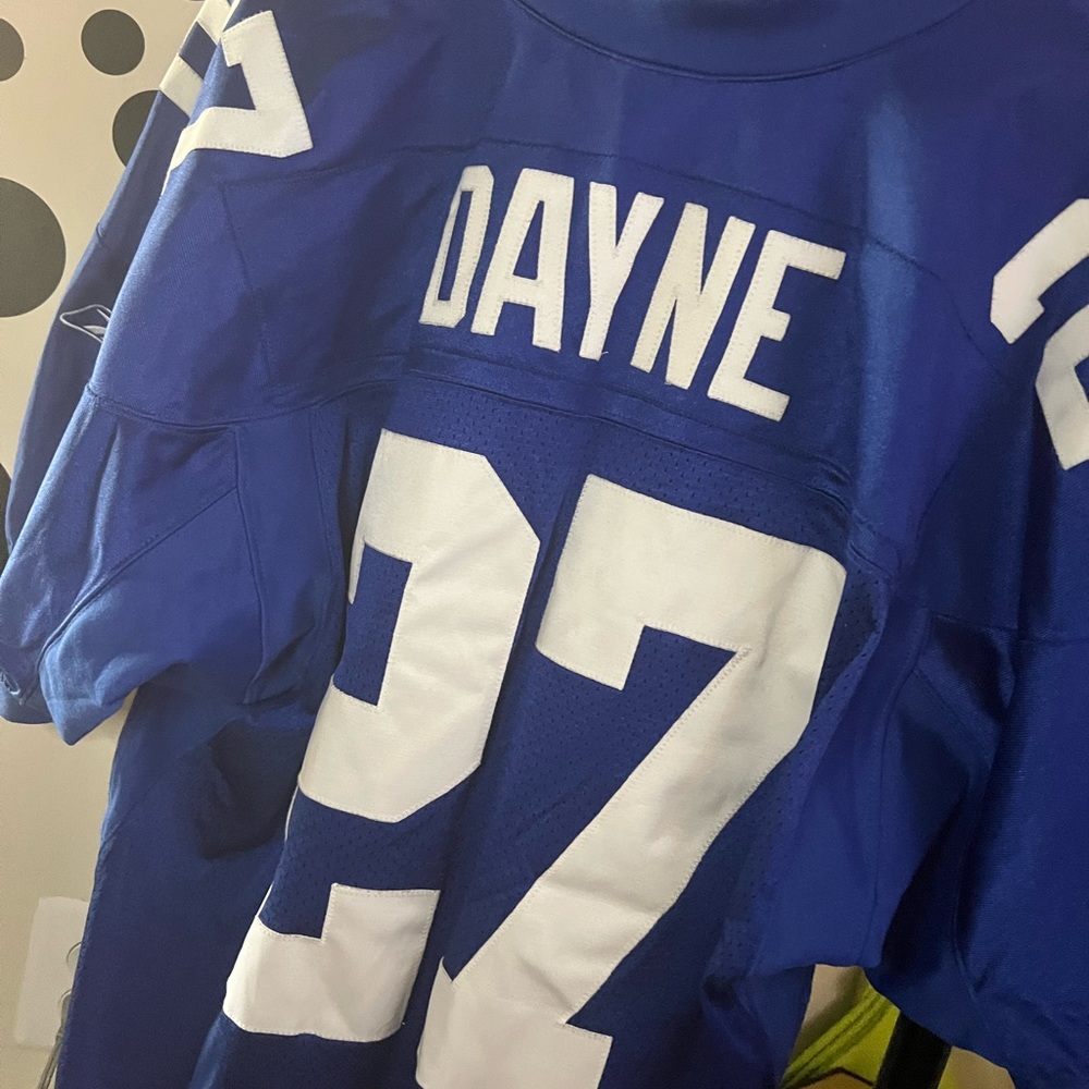 New York Giants NFL Authentic Ron Dayne #27 Jersey